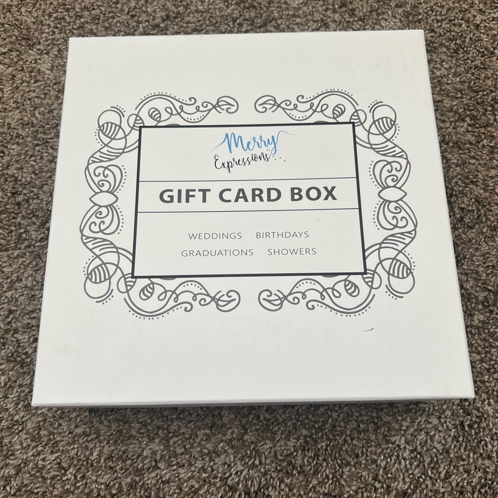 GIFT CARDS HOLDER BOX